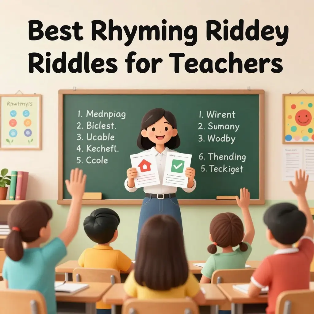 rhyming riddles