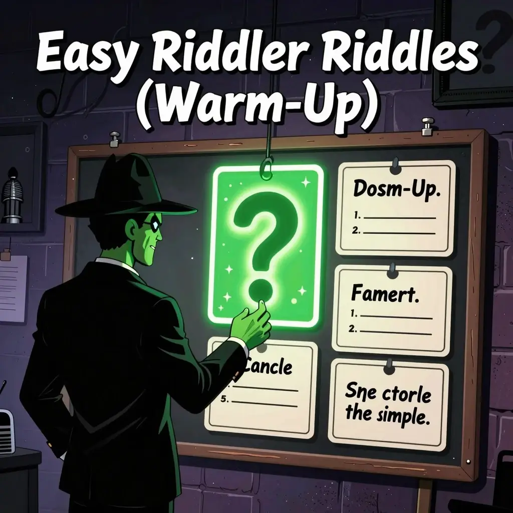 the riddler riddles