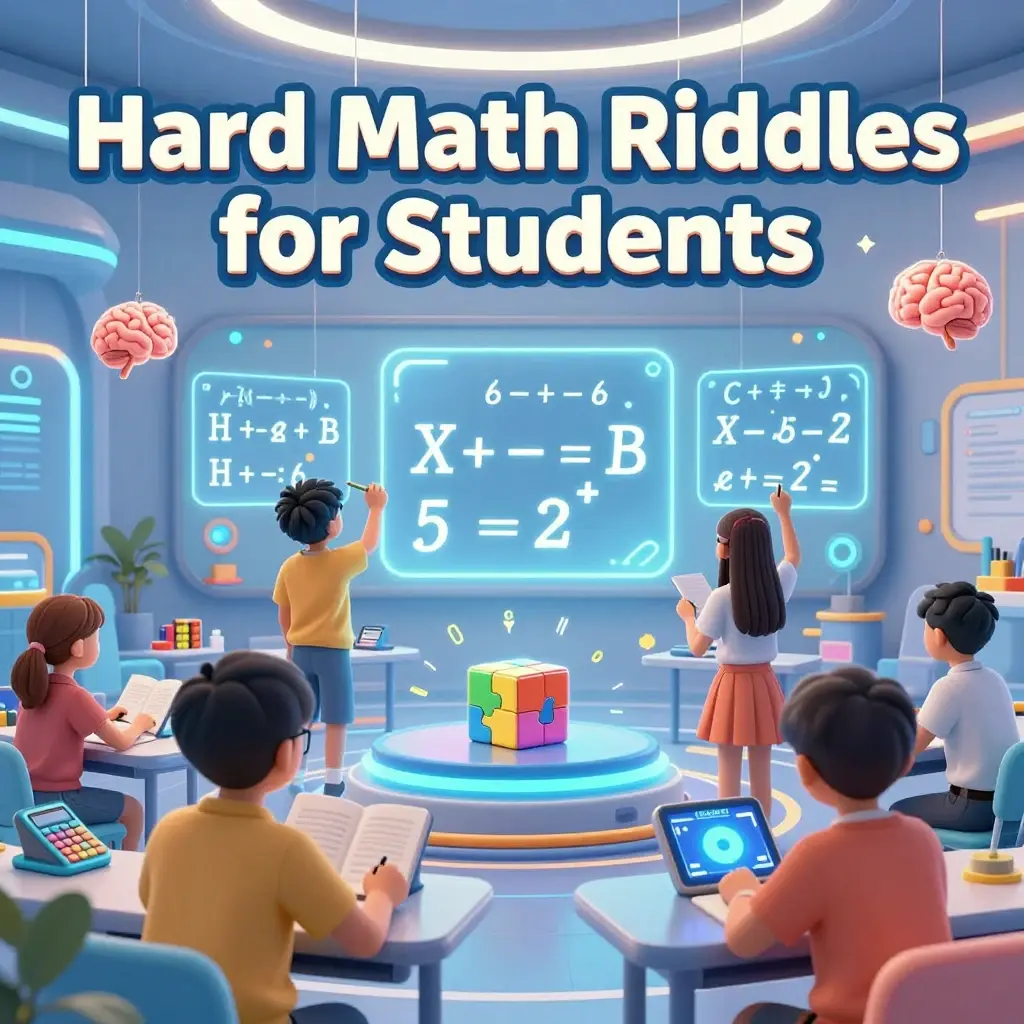 hard math riddles