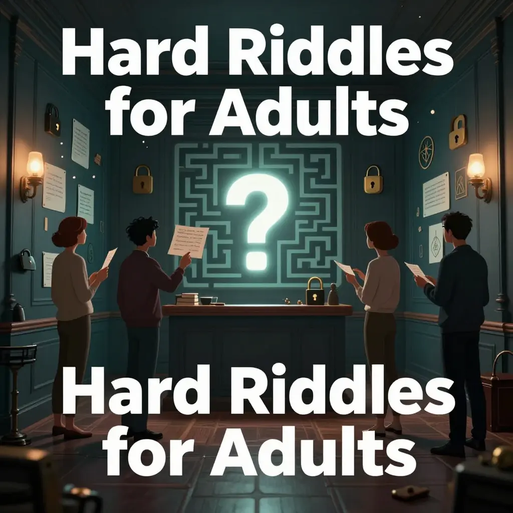 riddles with answers hard