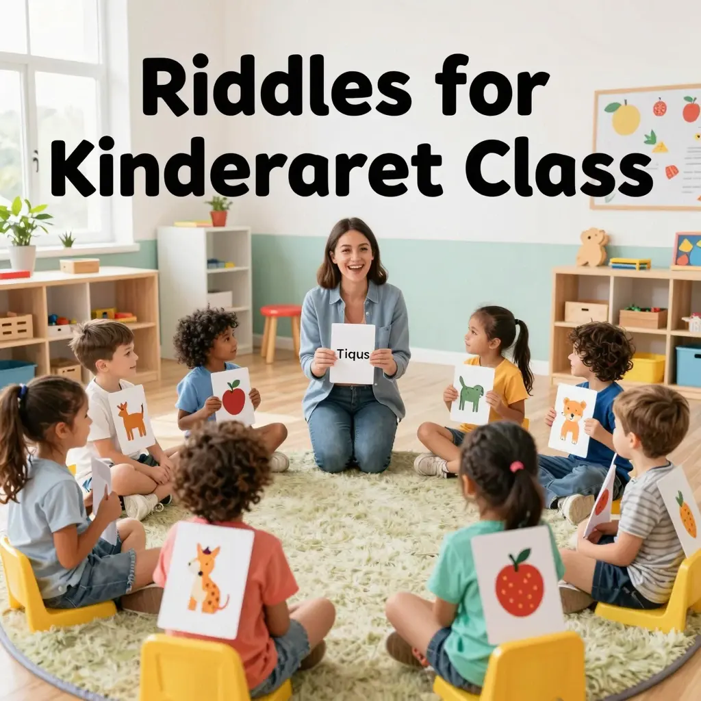 kindergarten riddles