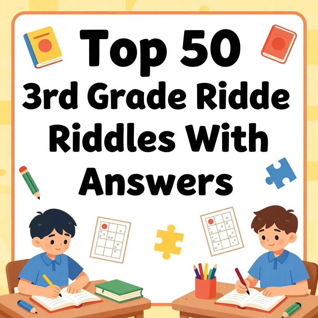 3rd grade riddles