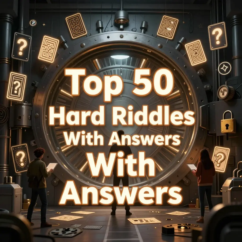 riddles with answers hard