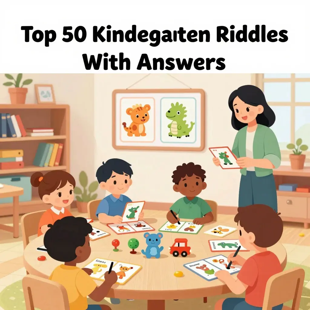 kindergarten riddles