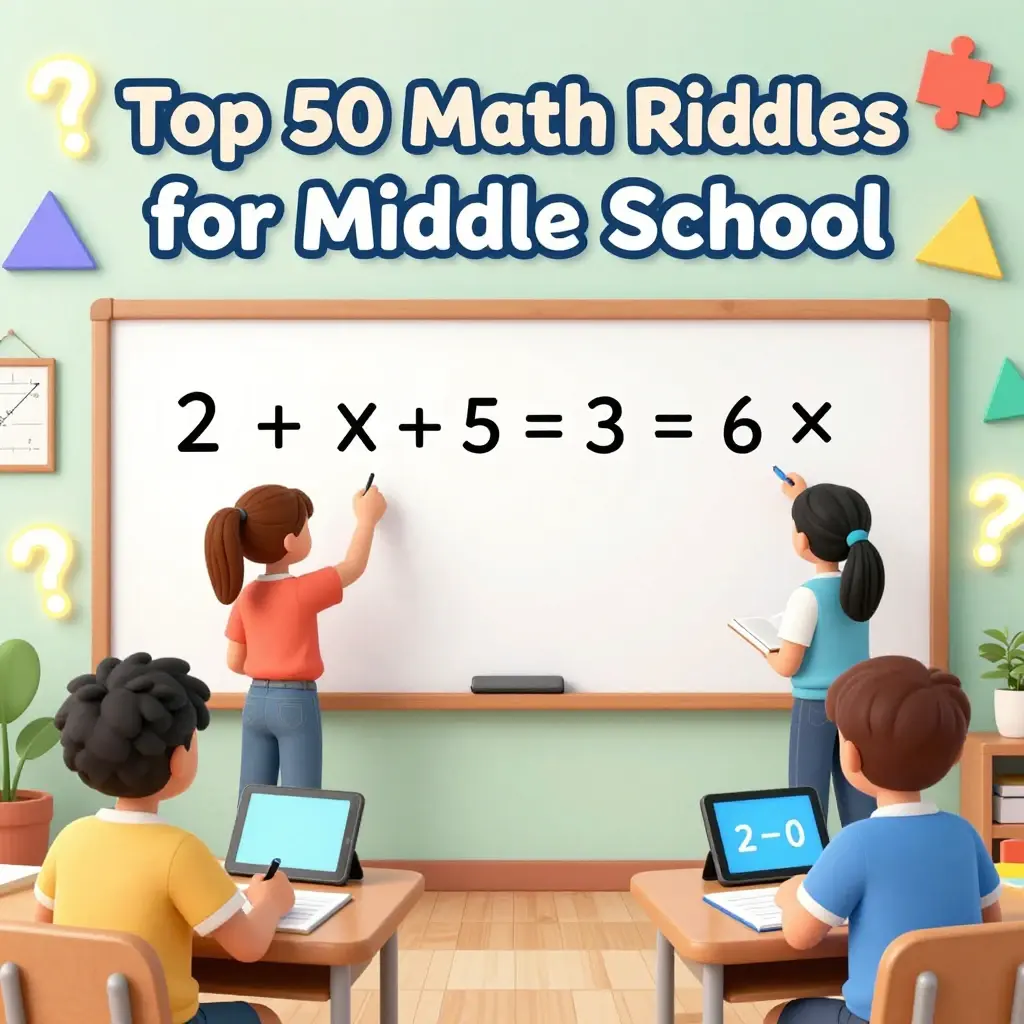 math riddles for middle school