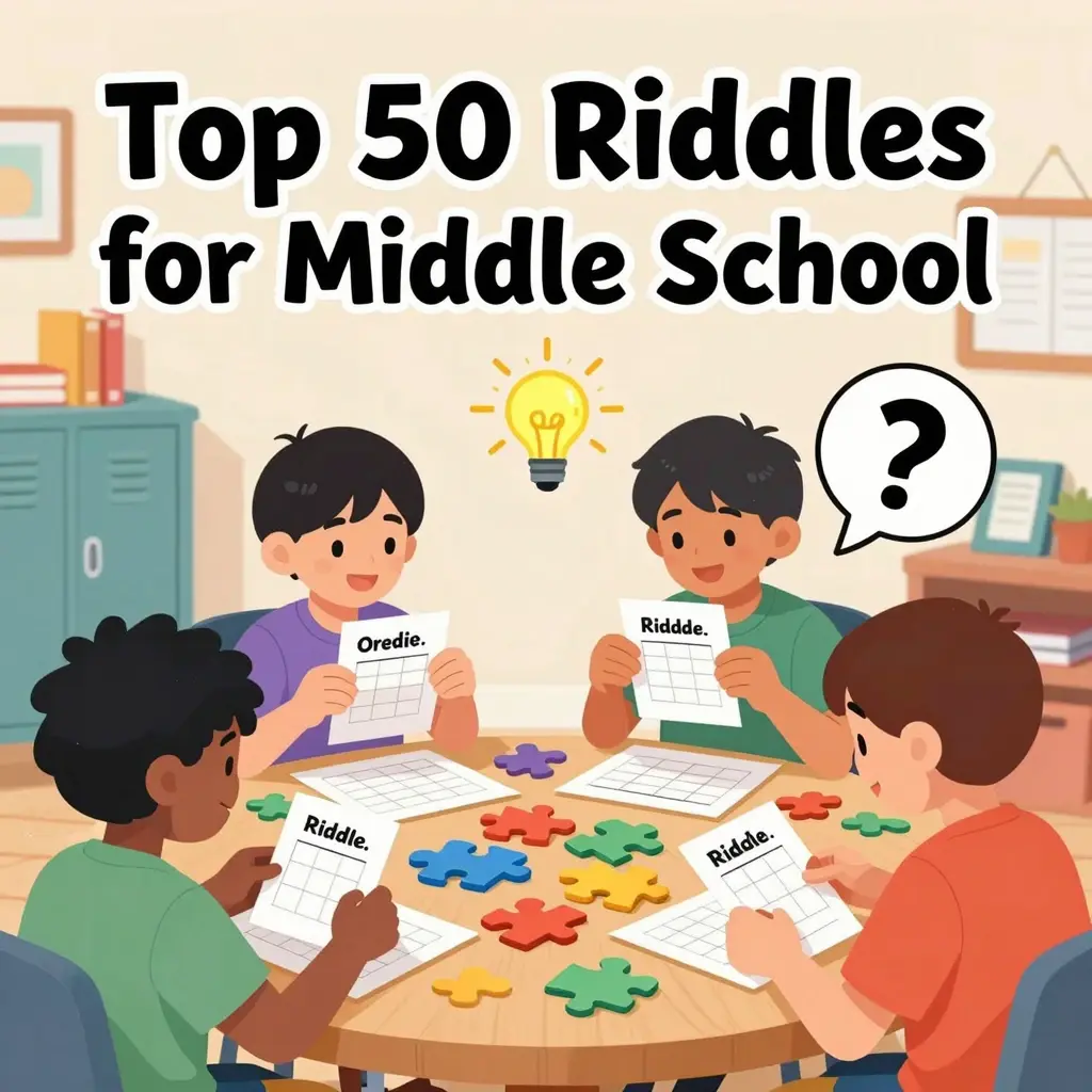 riddles for middle school