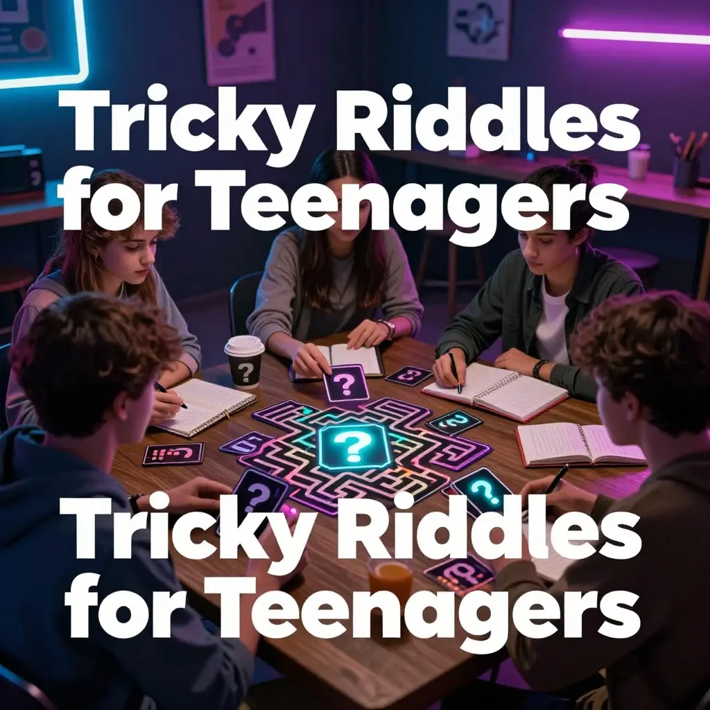 riddles for teenagers