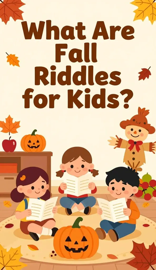 fall riddles for kids