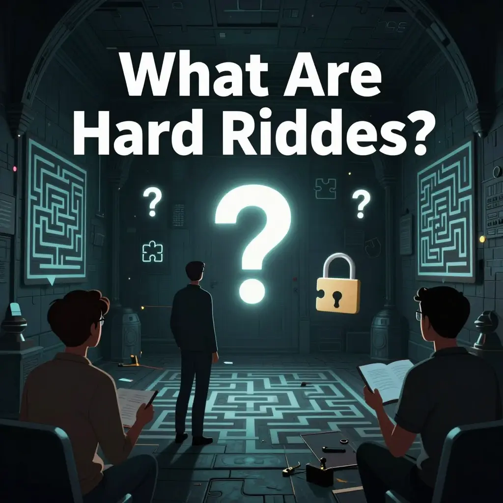 riddles with answers hard