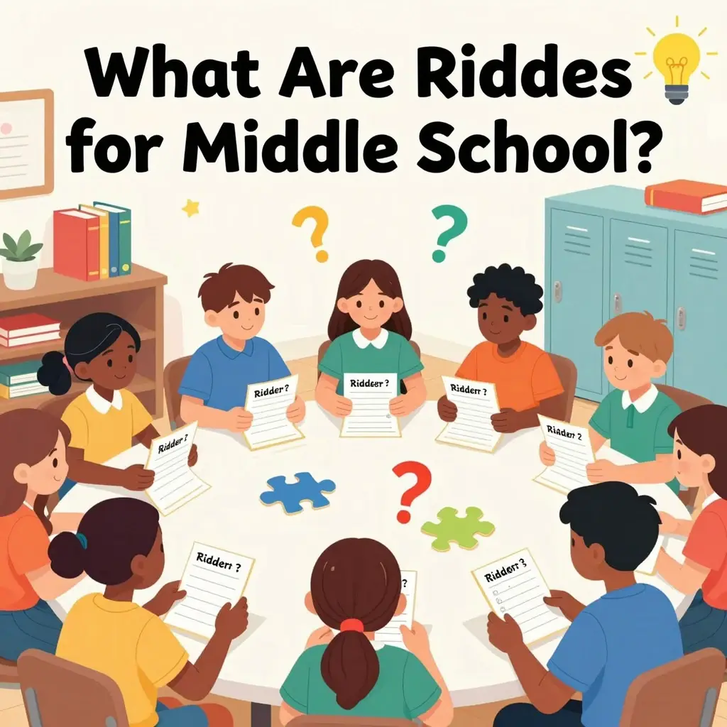 riddles for middle school