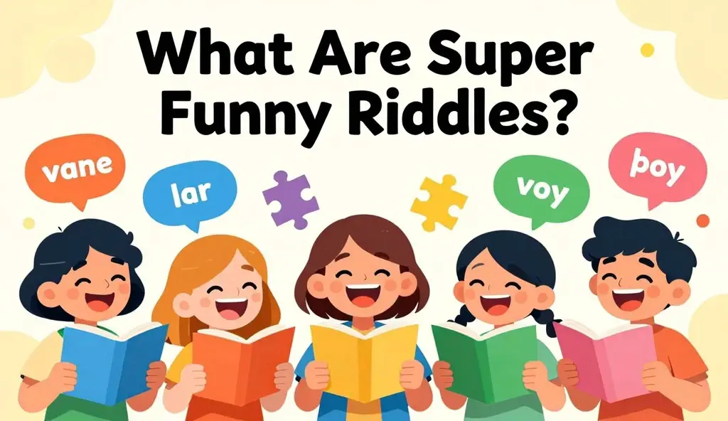super funny riddles with answers