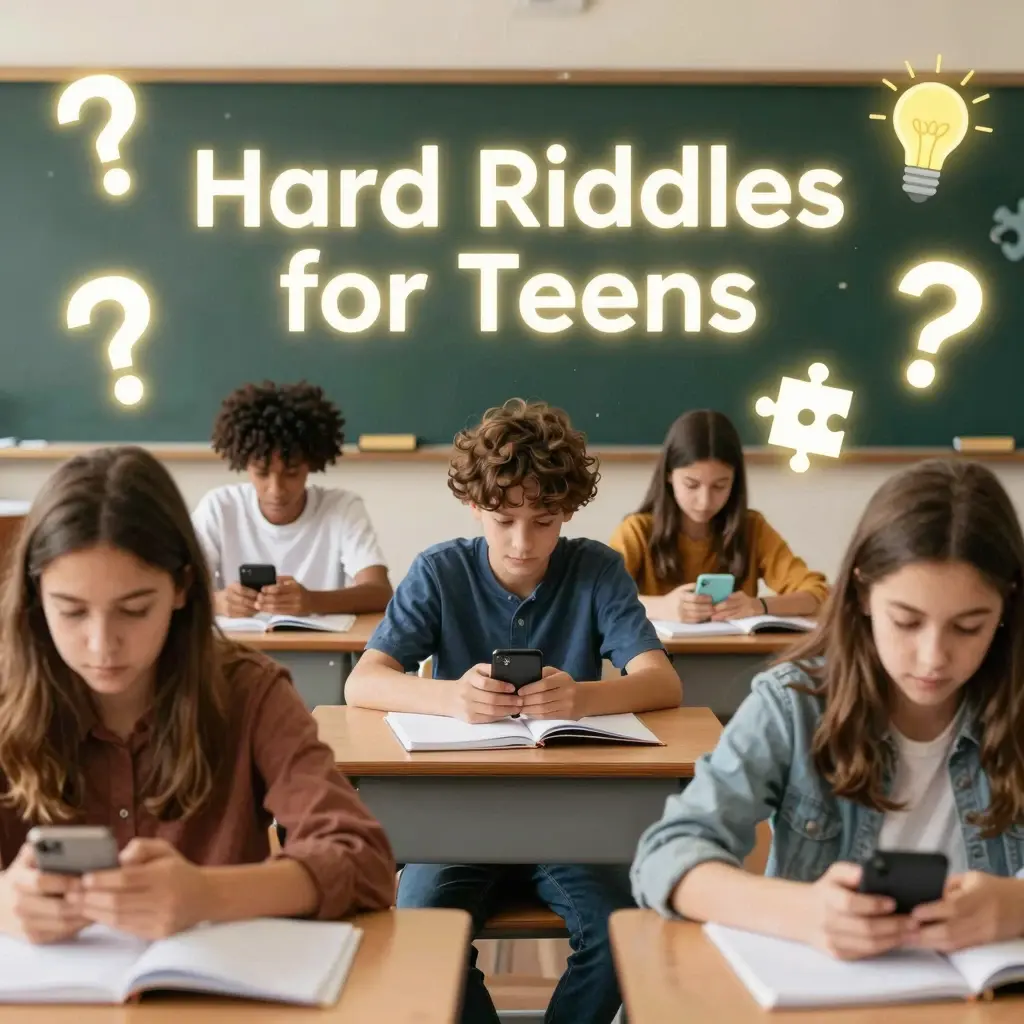 extremely difficult riddles
