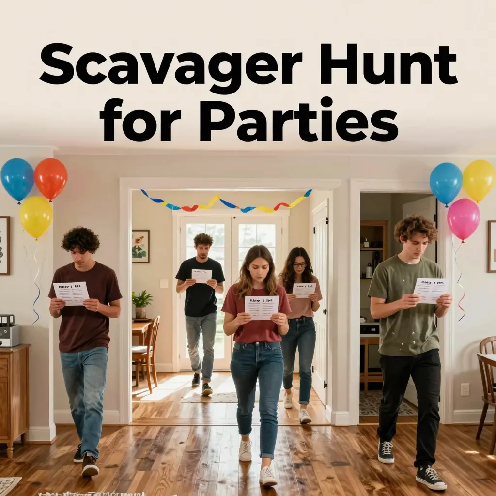 hard indoor scavenger hunt riddles for adults