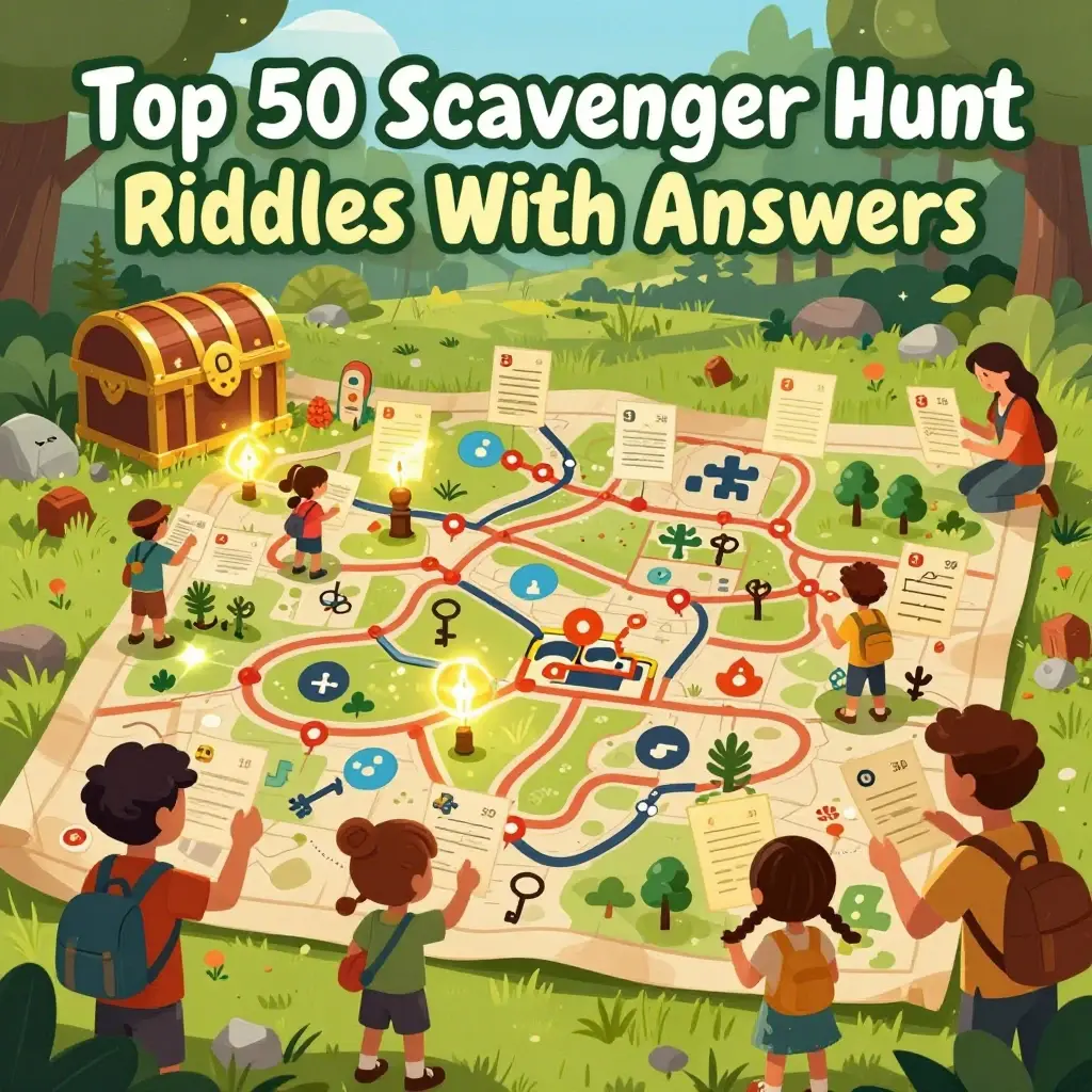 riddles for scavenger hunt