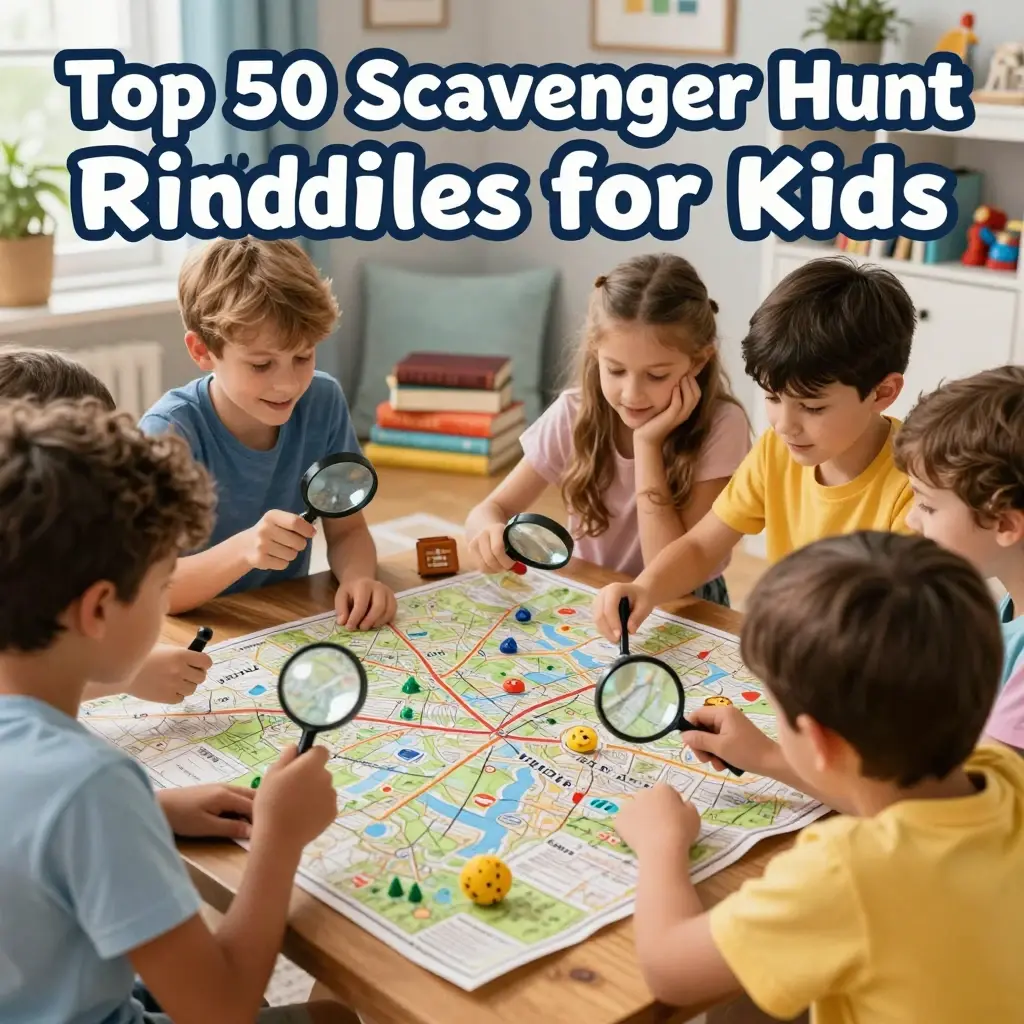 scavenger hunt riddles for kids