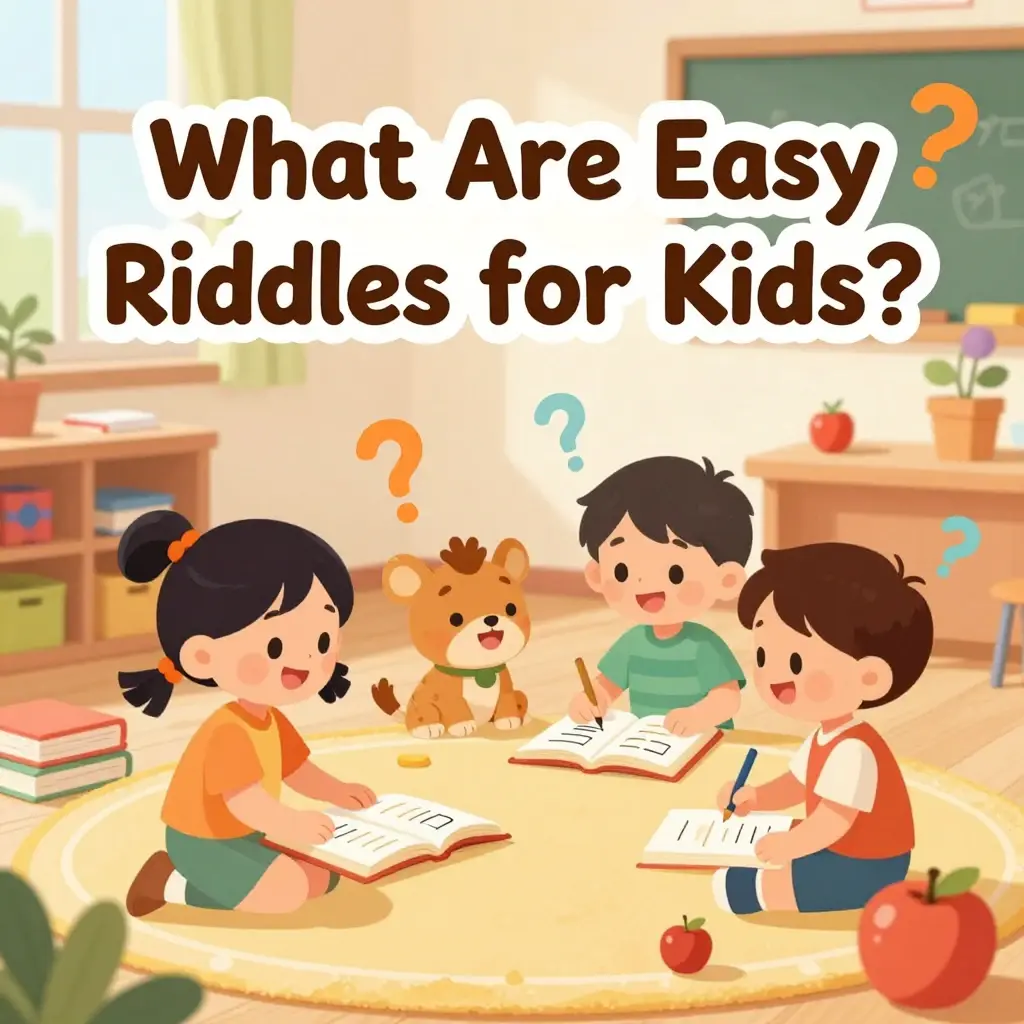 easy riddles for kids with answers