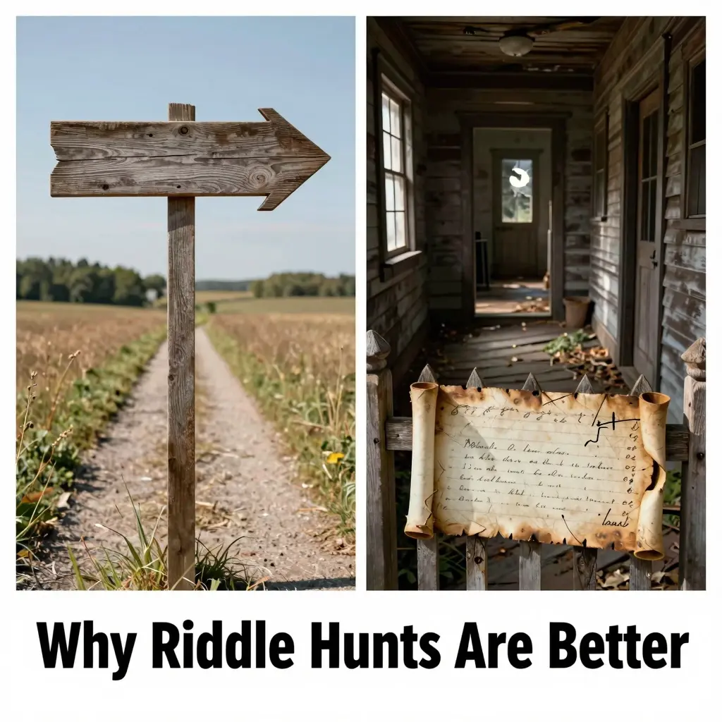 hard indoor scavenger hunt riddles for adults