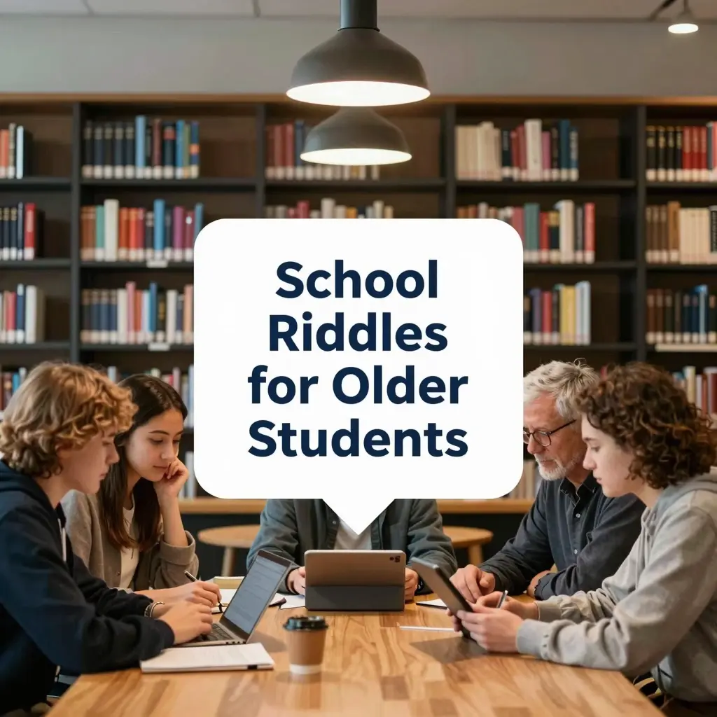 school riddles