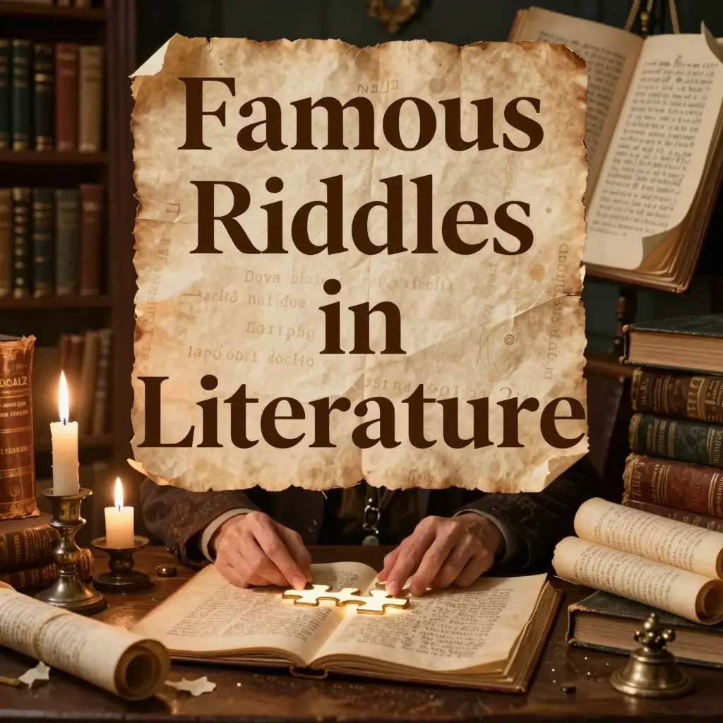 📚 Famous Riddles in Literature