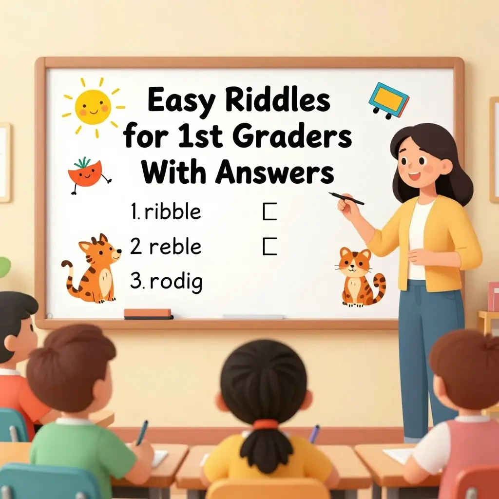 riddles for 1st graders